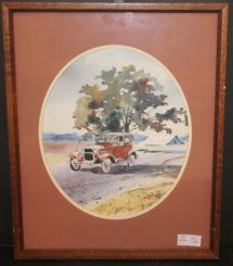 Watercolor by Steven Glaze, Mississippi Artist