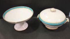 Covered Old Paris Round Tureen