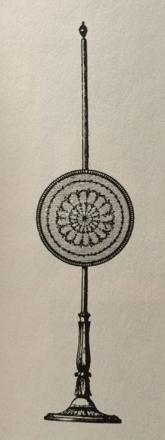 Hepplewhite Pole Fire-Screen