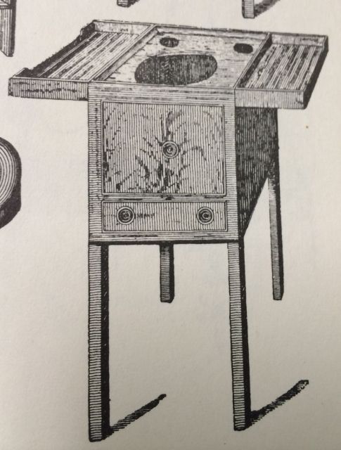 Hepplewhite Basin Stand