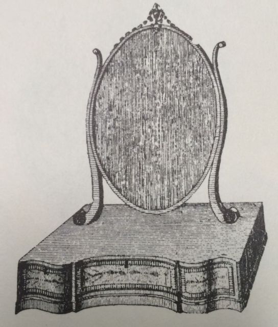Hepplewhite Dressing Glass