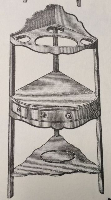 Hepplewhite Basin Stand