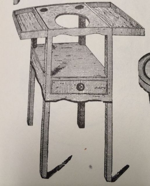 Hepplewhite Basin Stand