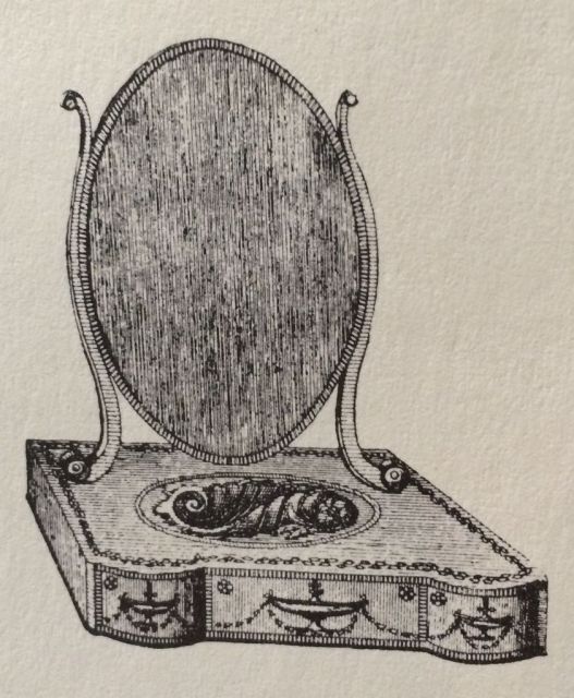 Hepplewhite Dressing Glass