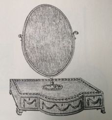 Hepplewhite Dressing Glass