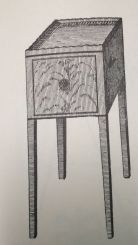 Hepplewhite Pot Cupboard