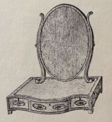 Hepplewhite Dressing Glass