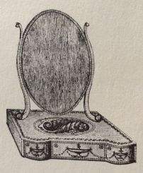 Hepplewhite Dressing Glass