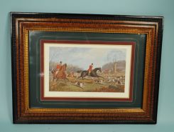 Fox Hunting Print "Gone Away"