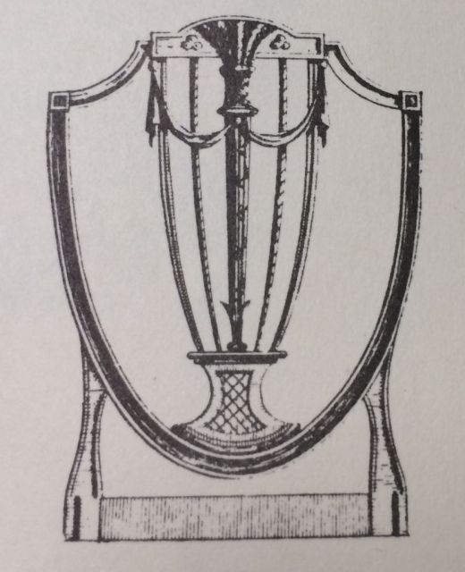 Sheraton Back for Parlour Chair