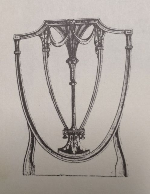 Sheraton Back for Parlour Chair