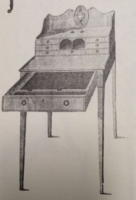 Sheraton Writing Table