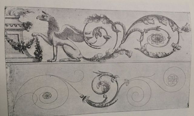 Sheraton Ornament for a Frieze or Tablet