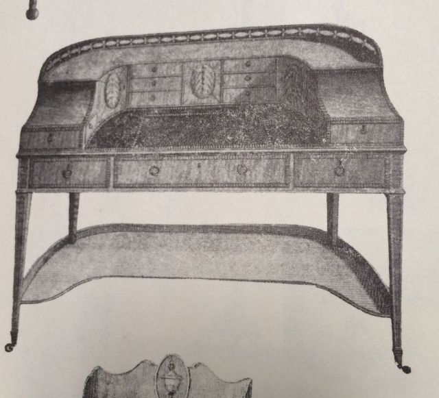 Sheraton Lady's Dressing Writing Table