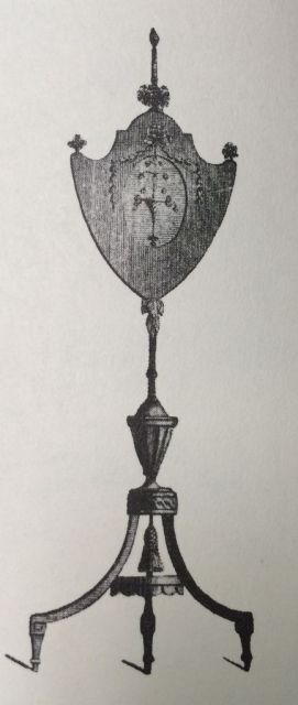 Sheraton Tripod Fire Screen