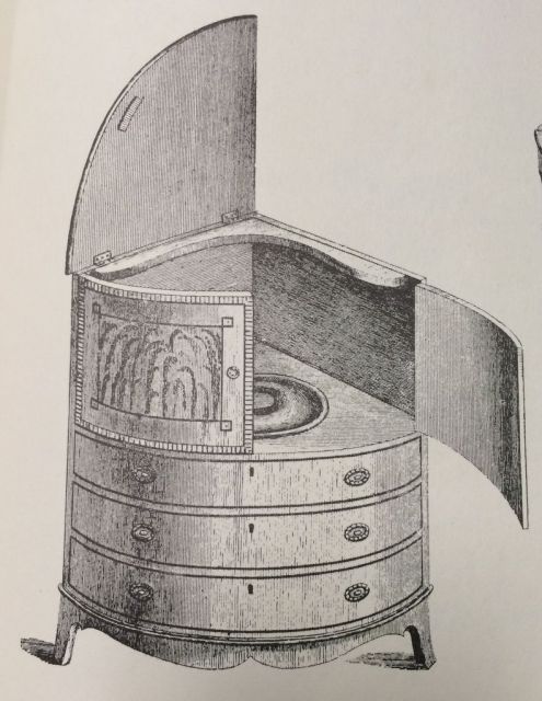 Sheraton Corner Night Table