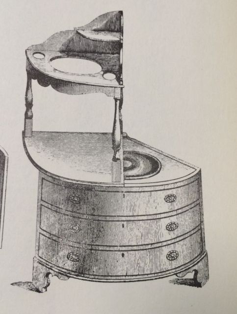 Sheraton Corner Night Table