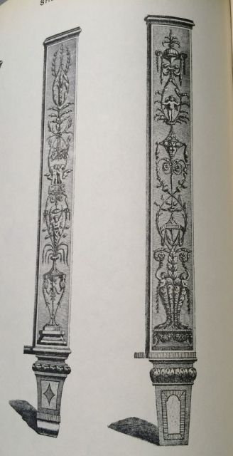 Sheraton Pilaster for Commode