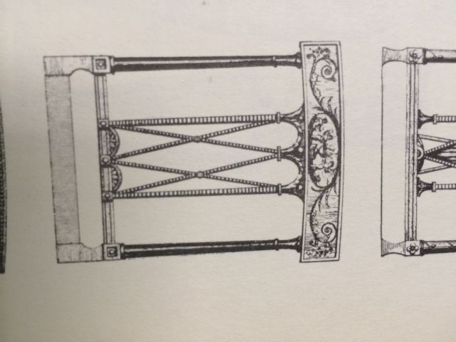 Sheraton Back for Painted Chair