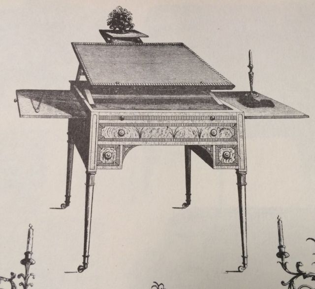 Sheraton Drawing Table
