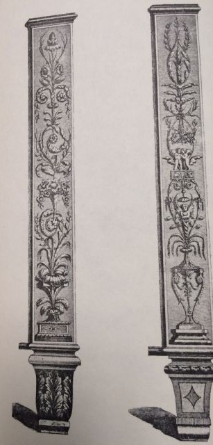 Sheraton Pilaster for Commode