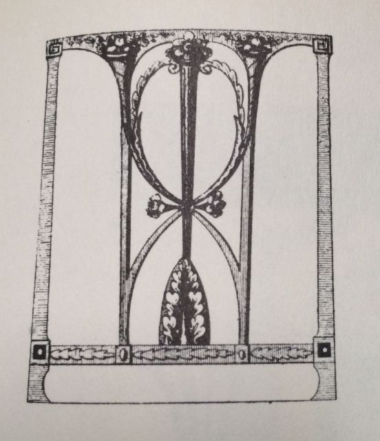 Sheraton Back for Painted Chair