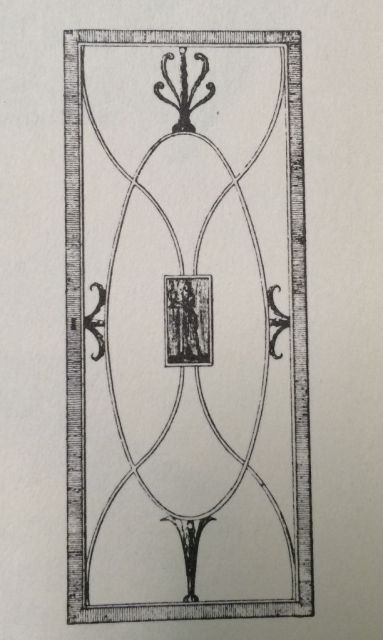 Sheraton Bookcase Door