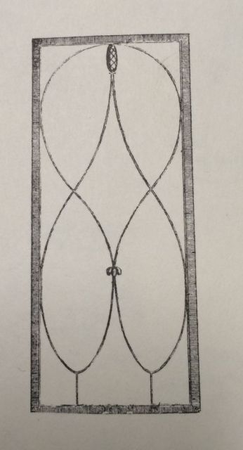 Sheraton Bookcase Door