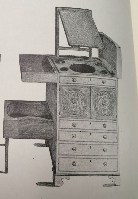 Sheraton Night-Table Basin-stand