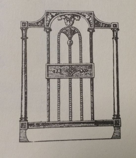 Sheraton Back for Painted Chair