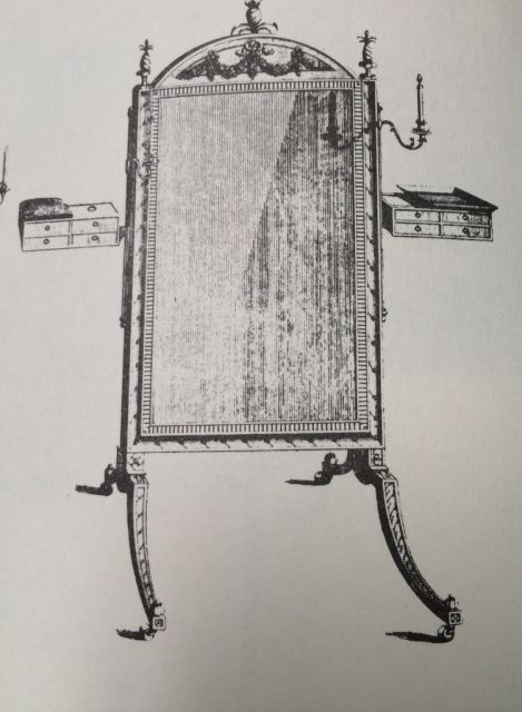 Sheraton Horse Dressing Glass