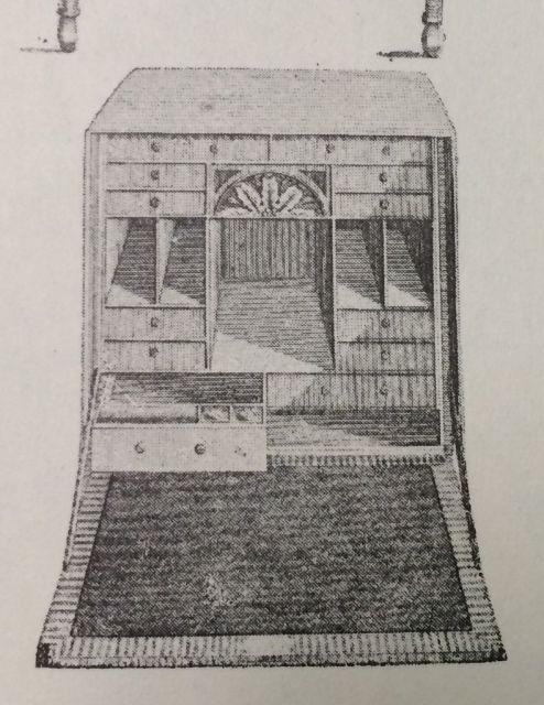 Sheraton Lady's Cabinet (Inside)