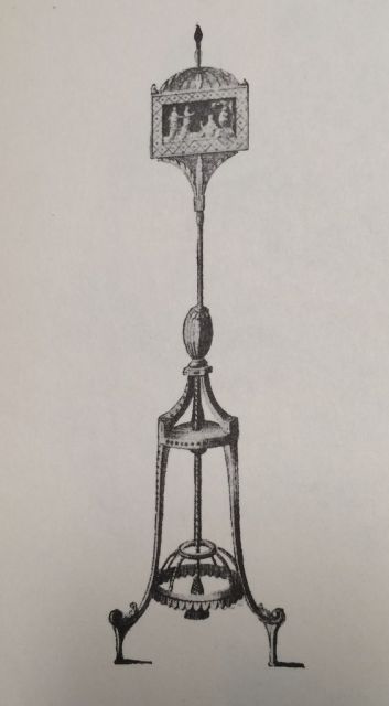 Sheraton Tripod Fire Screen