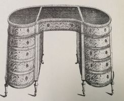 Sheraton Kidney Table