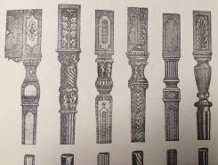 Sheraton Legs for Pier and Card Tables