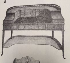 Sheraton Lady's Dressing Writing Table