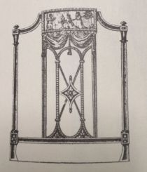 Sheraton Back for Painted Chair