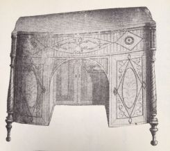 Sheraton Commode Dressing Table