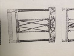 Sheraton Back for Painted Chair