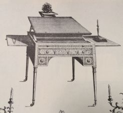 Sheraton Drawing Table