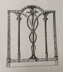 Sheraton Back for Painted Chair