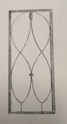 Sheraton Bookcase Door