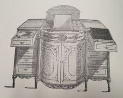 Sheraton Horse Fire Screen