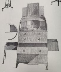 Sheraton Cylinder Wash-hand Table