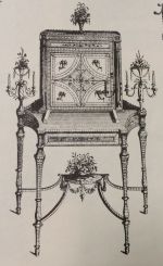 Sheraton Tripod Candlestand