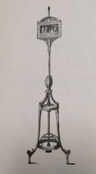 Sheraton Tripod Fire Screen