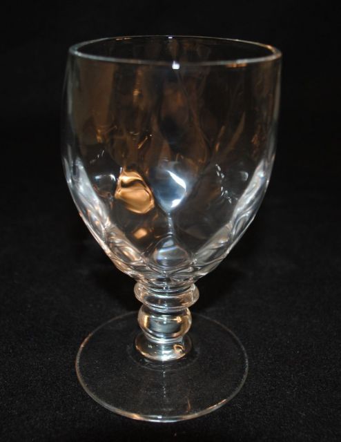 Set of 6 Heisey Crystal "Yeoman" Water Goblets