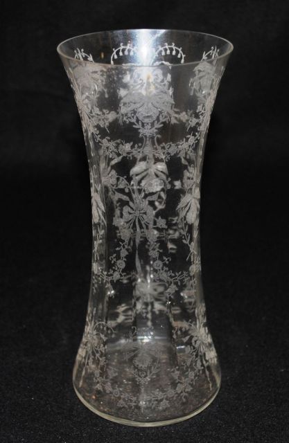 Heisey Crystal "Orchid" Cynthia Vase