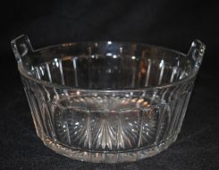 Heisey Crystal "Narrow Flute" Hotel Ice Tub