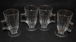 Set of 4 Heisey Crystal 